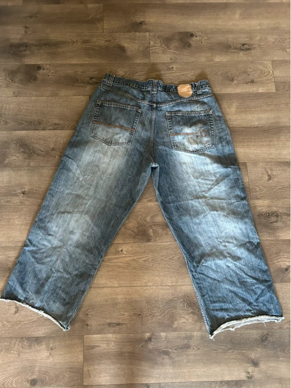 Vintage Mecca wide leg faded baggy jeans - Picture 4 of 5